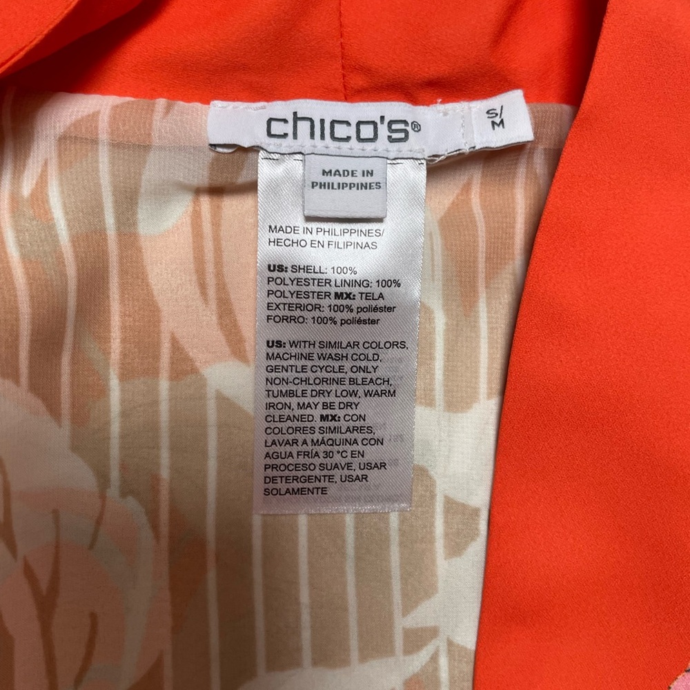 Chico's Tropical Floral Kimono - Picture 9 of 9